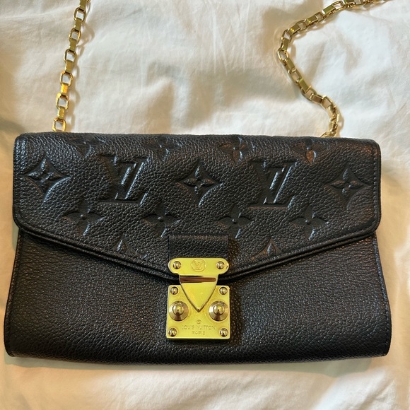 Louis Vuitton Empreinte Pochette Saint Germain Black - Picture 4 of 8